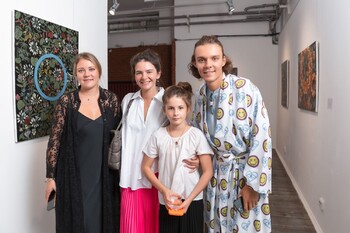 Люся Воронова фотографии с выставки Мозаичность 89